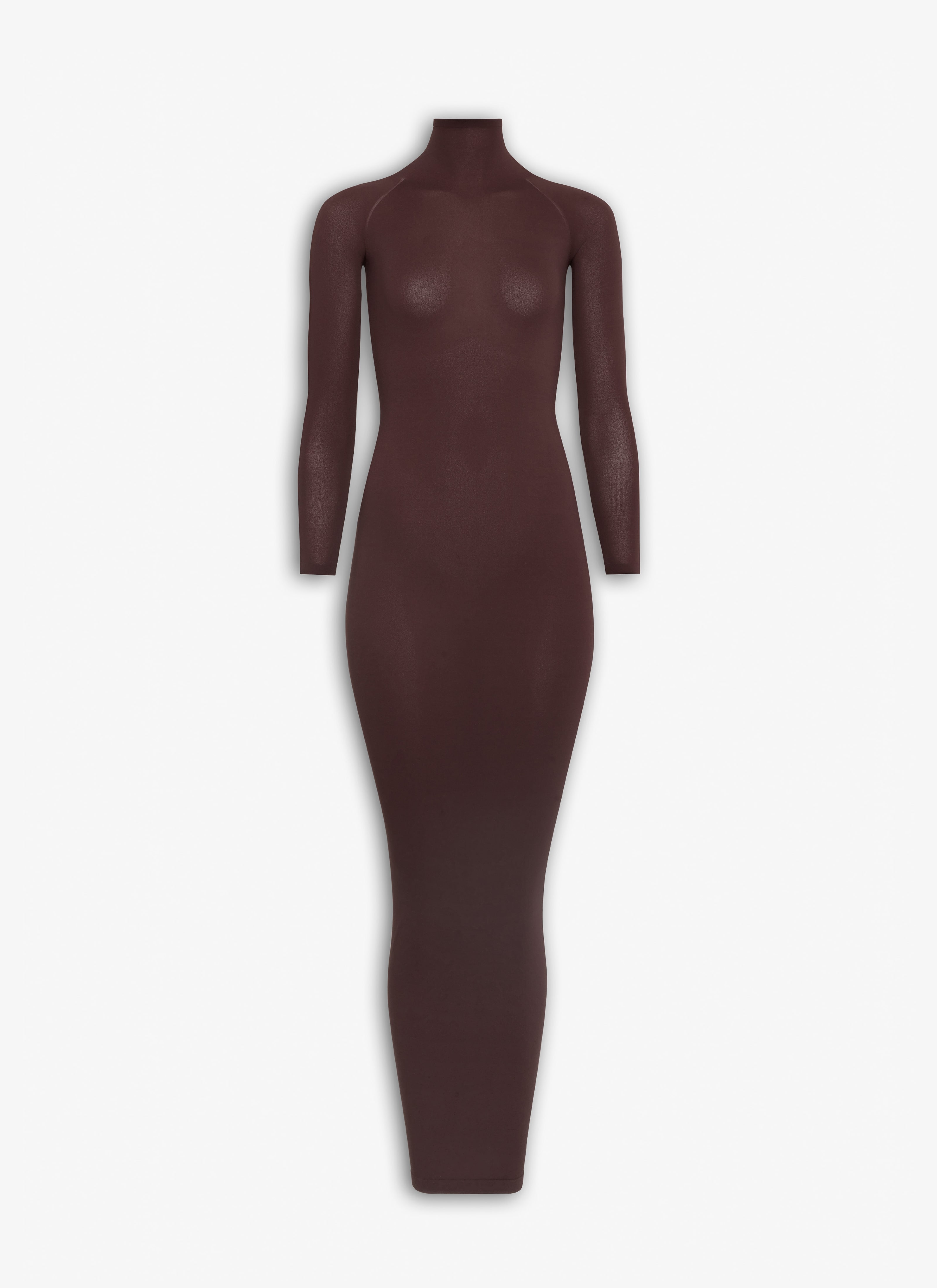 SHEER HIGH NECK DRESS SHEER HIGH NECK DRESS - maison-alaia.com